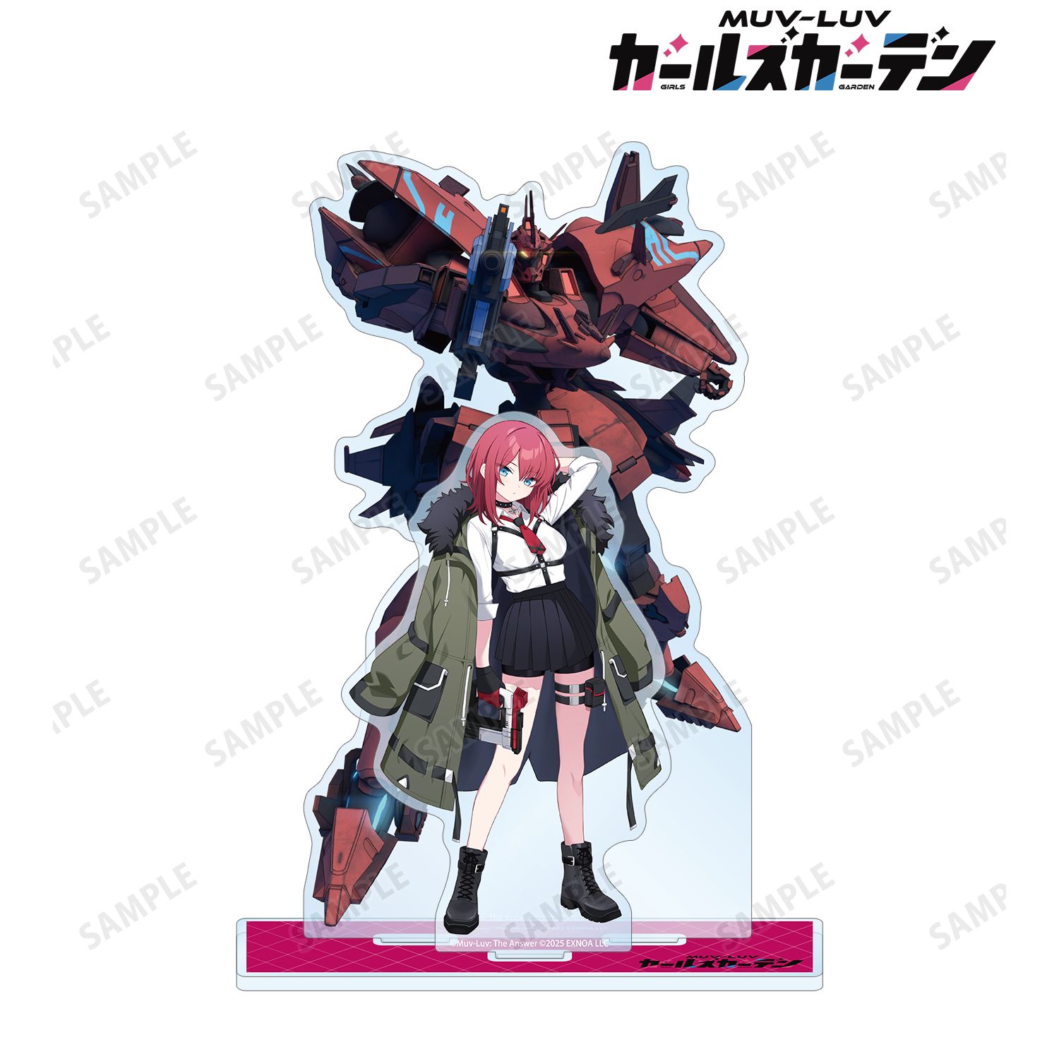 マブラヴ ガールズガーデン 榊野ヒイロ アクリルジオラマスタンド Image 2 | AniSmile