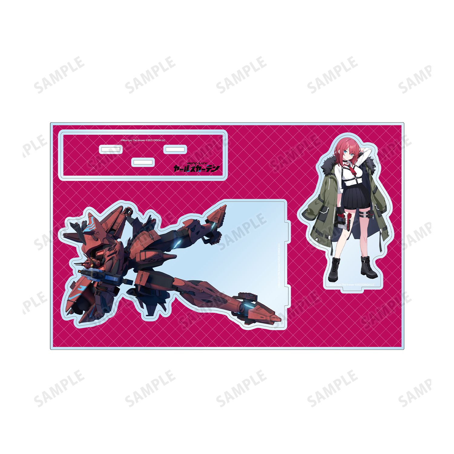 マブラヴ ガールズガーデン 榊野ヒイロ アクリルジオラマスタンド Image 3 | AniSmile