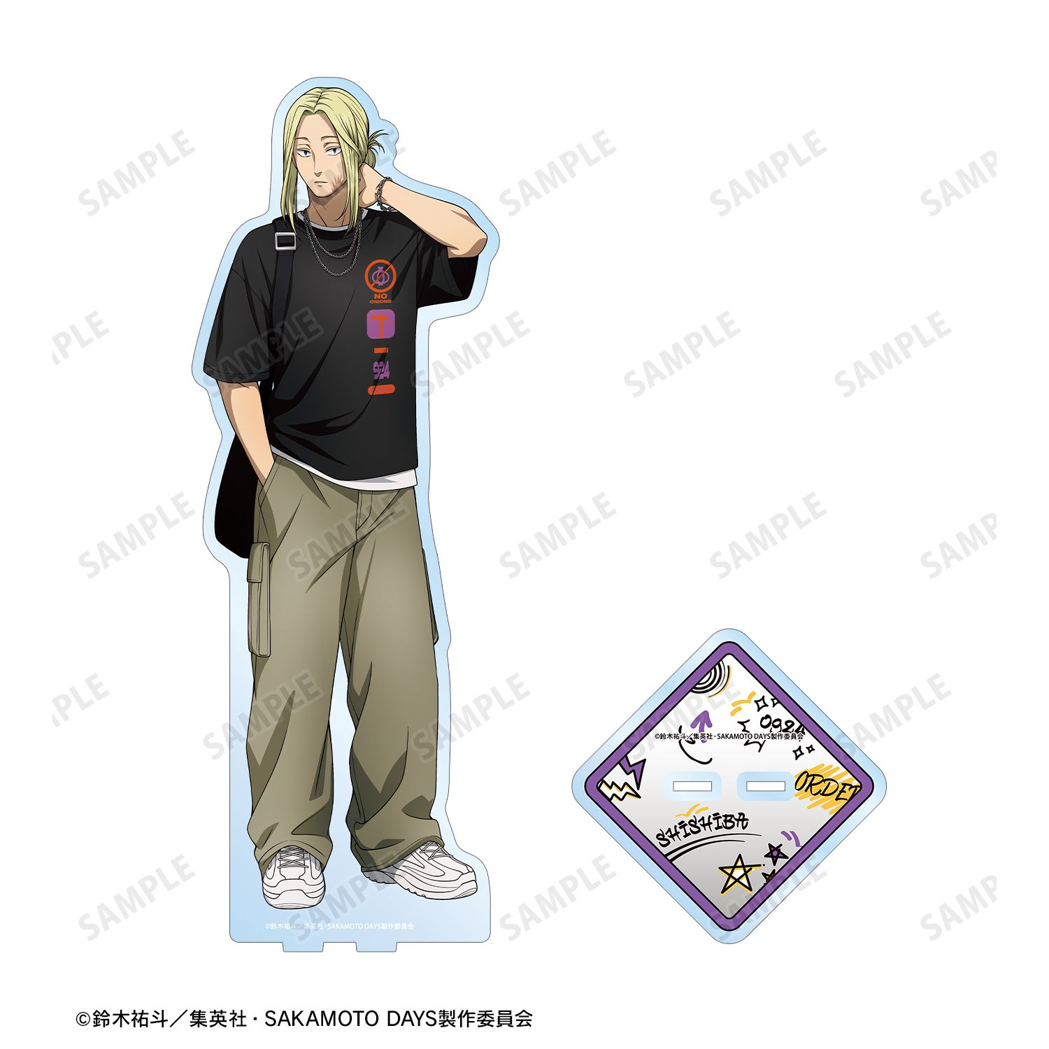 TVアニメ『SAKAMOTO DAYS』 描き下ろし 神々廻 ショッピングver. 特大アクリルスタンド Image 3 | AniSmile