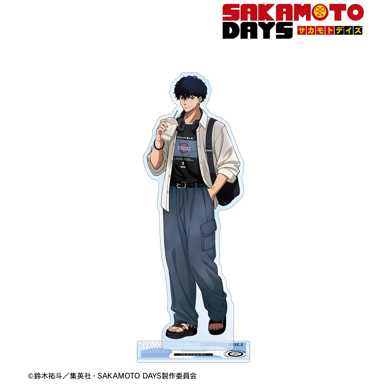 TVアニメ『SAKAMOTO DAYS』 描き下ろし 勢羽 夏生 ショッピングver. BIGアクリルスタンド Image 2 | AniSmile