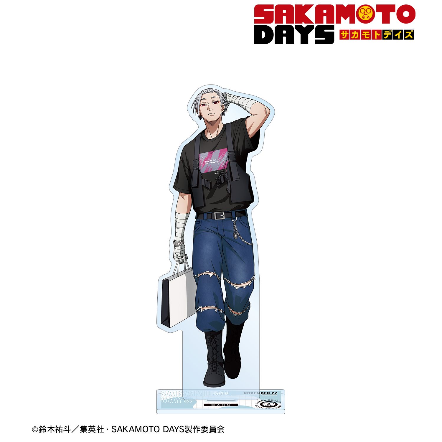 TVアニメ『SAKAMOTO DAYS』 描き下ろし 楽 ショッピングver. BIGアクリルスタンド Image 2 | AniSmile