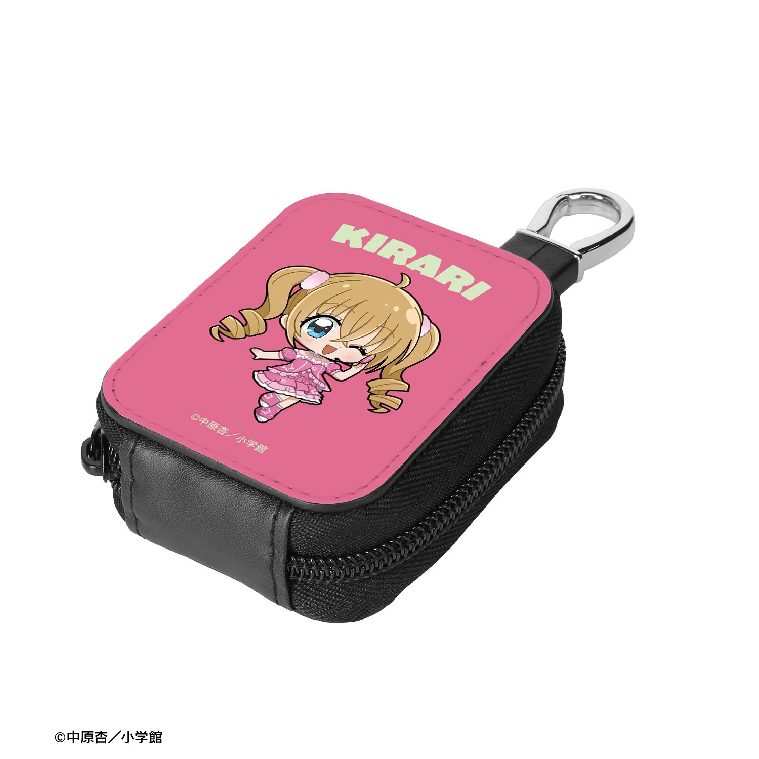 きらりん☆レボリューション 月島きらり ちびキャラ 音楽ver. 合皮レザーミニポーチ Image 3 | AniSmile