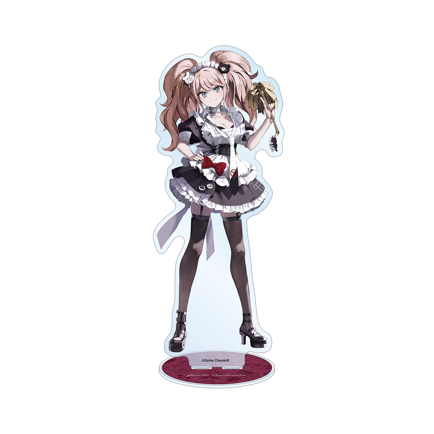 ダンガンロンパシリーズ 緜さんイラスト 江ノ島盾子 メイド&執事ver. 特大アクリルスタンド 图片 6 | AniSmile