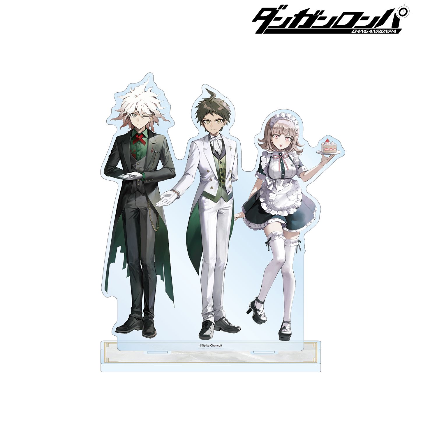 ダンガンロンパシリーズ 緜さんイラスト 日向創&狛枝凪斗&七海千秋 メイド&執事ver. BIGアクリルスタンド 图片 6 | AniSmile