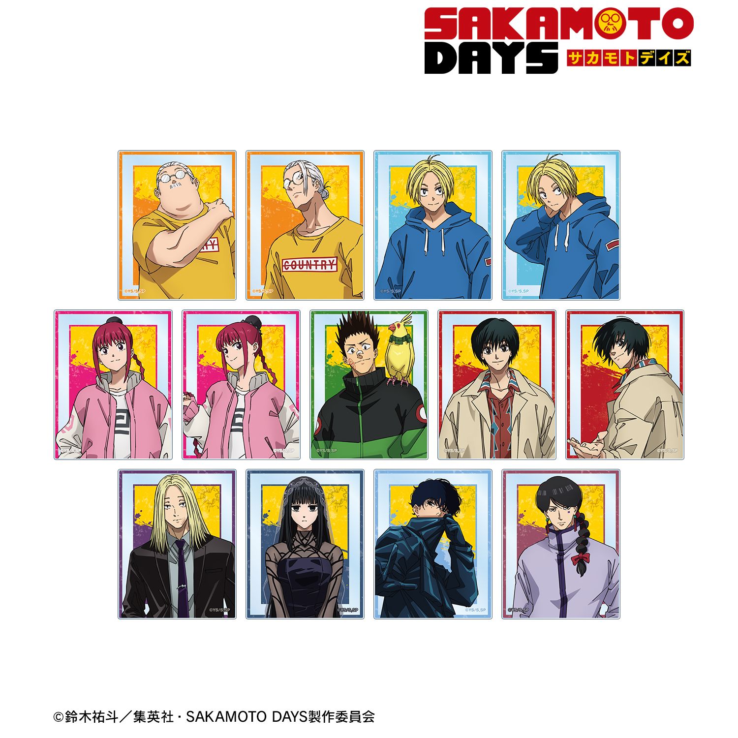 TVアニメ『SAKAMOTO DAYS』 トレーディングアクリルカード(単位/単品) 画像 2 | AniSmile