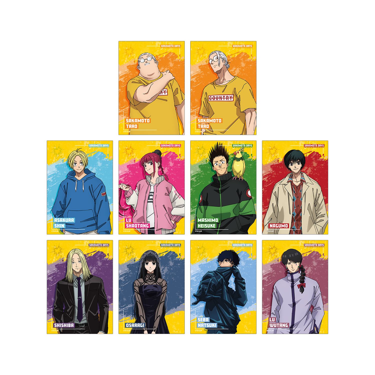 TVアニメ『SAKAMOTO DAYS』 トレーディングブロマイド(単位/単品) - AniSmile