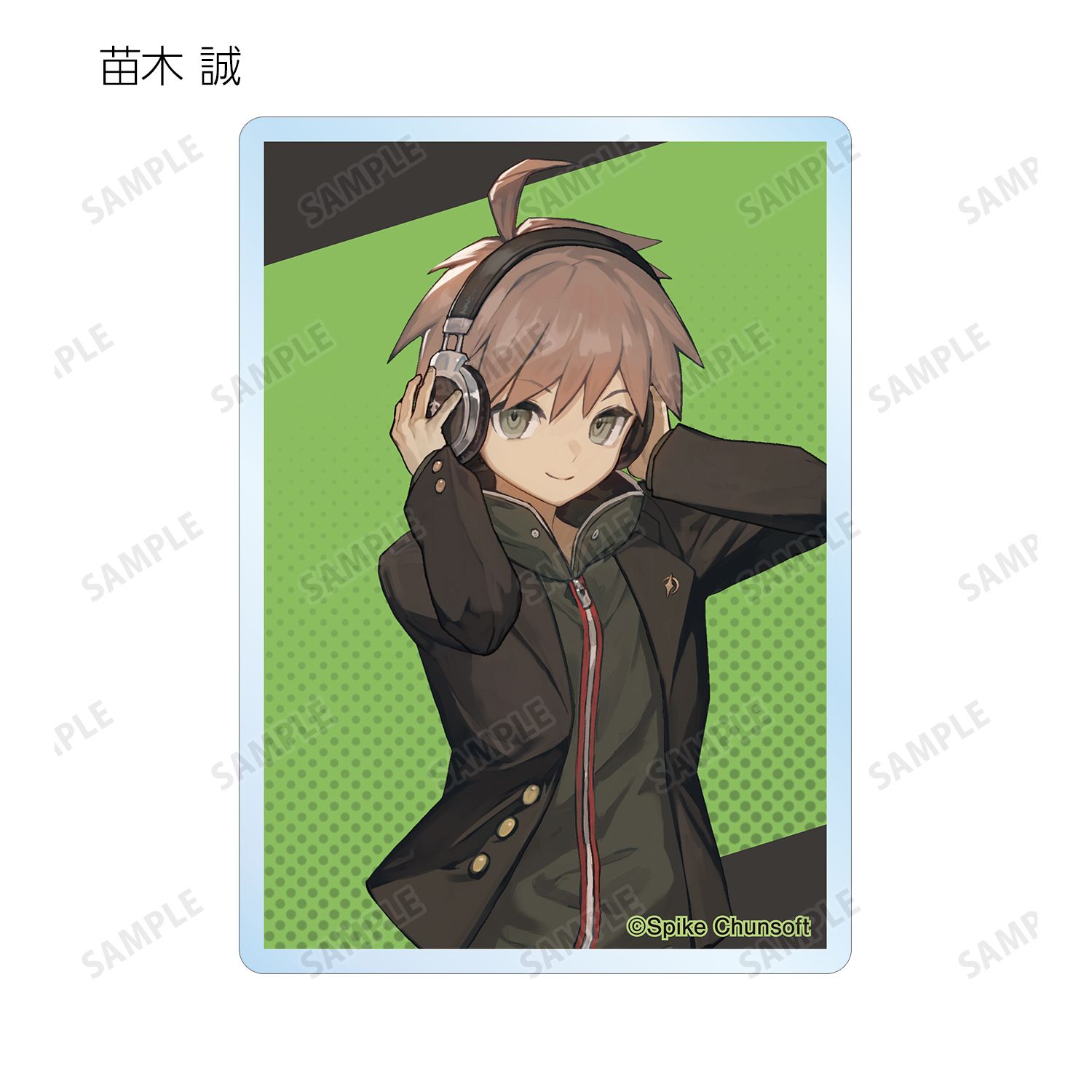 ダンガンロンパシリーズ lackさんイラスト ヘッドフォンver. トレーディングアクリルカード(単位/単品) 图片 5 | AniSmile
