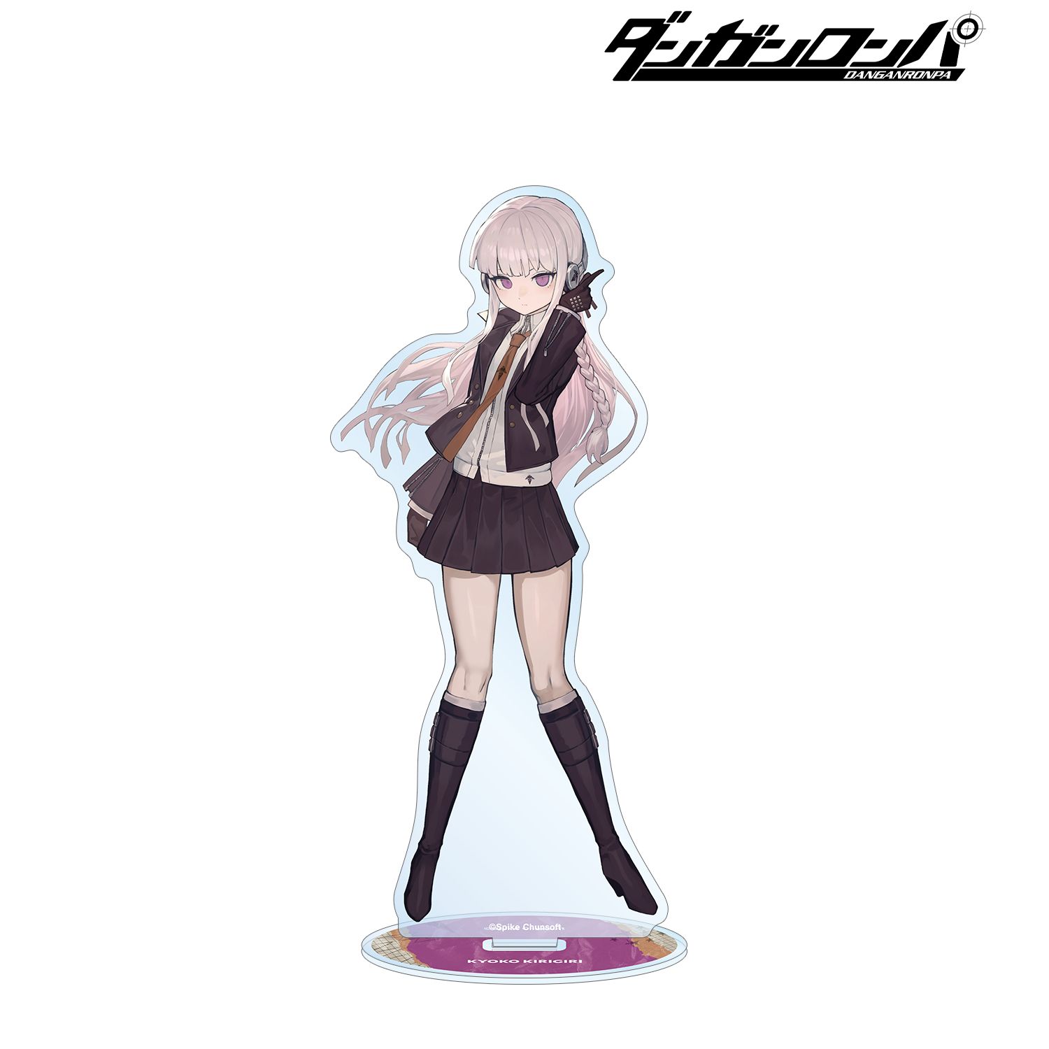 ダンガンロンパシリーズ lackさんイラスト 霧切 響子 ヘッドフォンver. BIGアクリルスタンド 图片 6 | AniSmile
