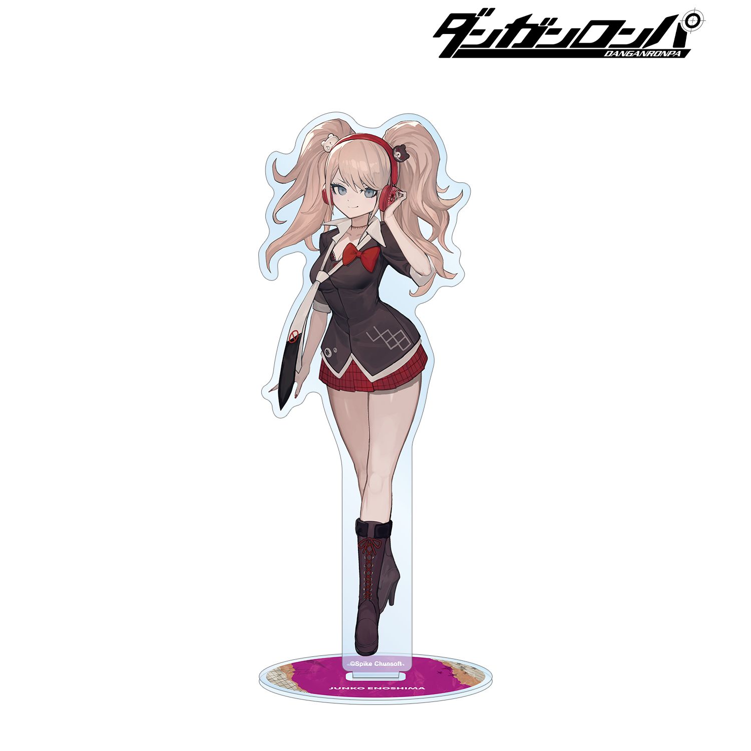 ダンガンロンパシリーズ lackさんイラスト 江ノ島 盾子 ヘッドフォンver. BIGアクリルスタンド 图片 6 | AniSmile