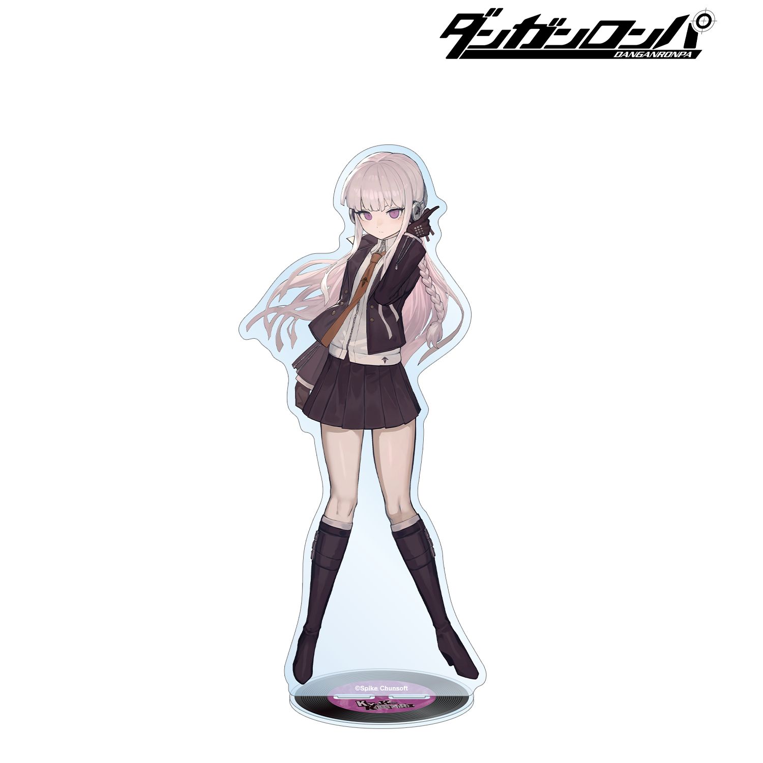 ダンガンロンパシリーズ lackさんイラスト 霧切 響子 ヘッドフォンver. 特大アクリルスタンド 图片 6 | AniSmile