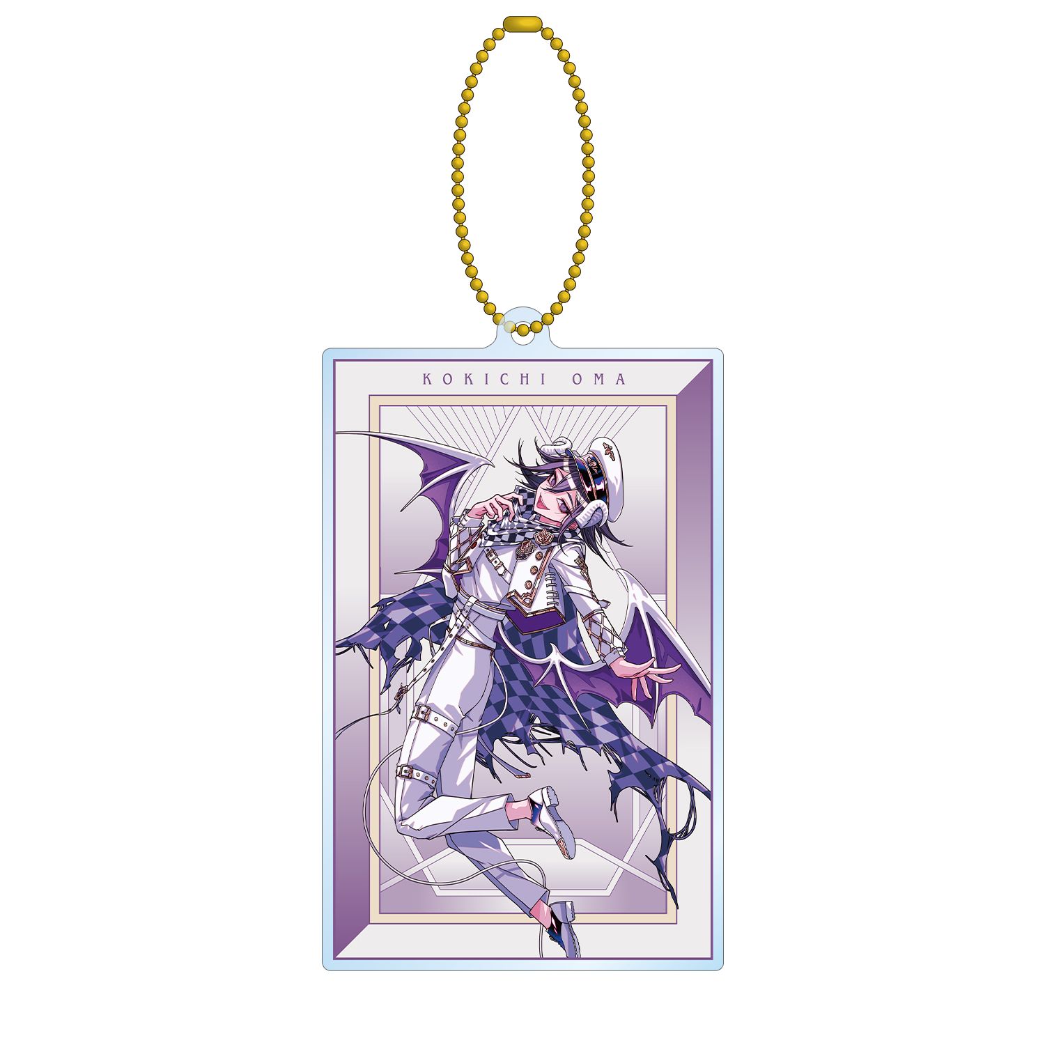 ダンガンロンパシリーズ めつぶしあんこさんイラスト 王馬 小吉 天使と悪魔ver. BIGアクリルキーホルダー 图片 3 | AniSmile