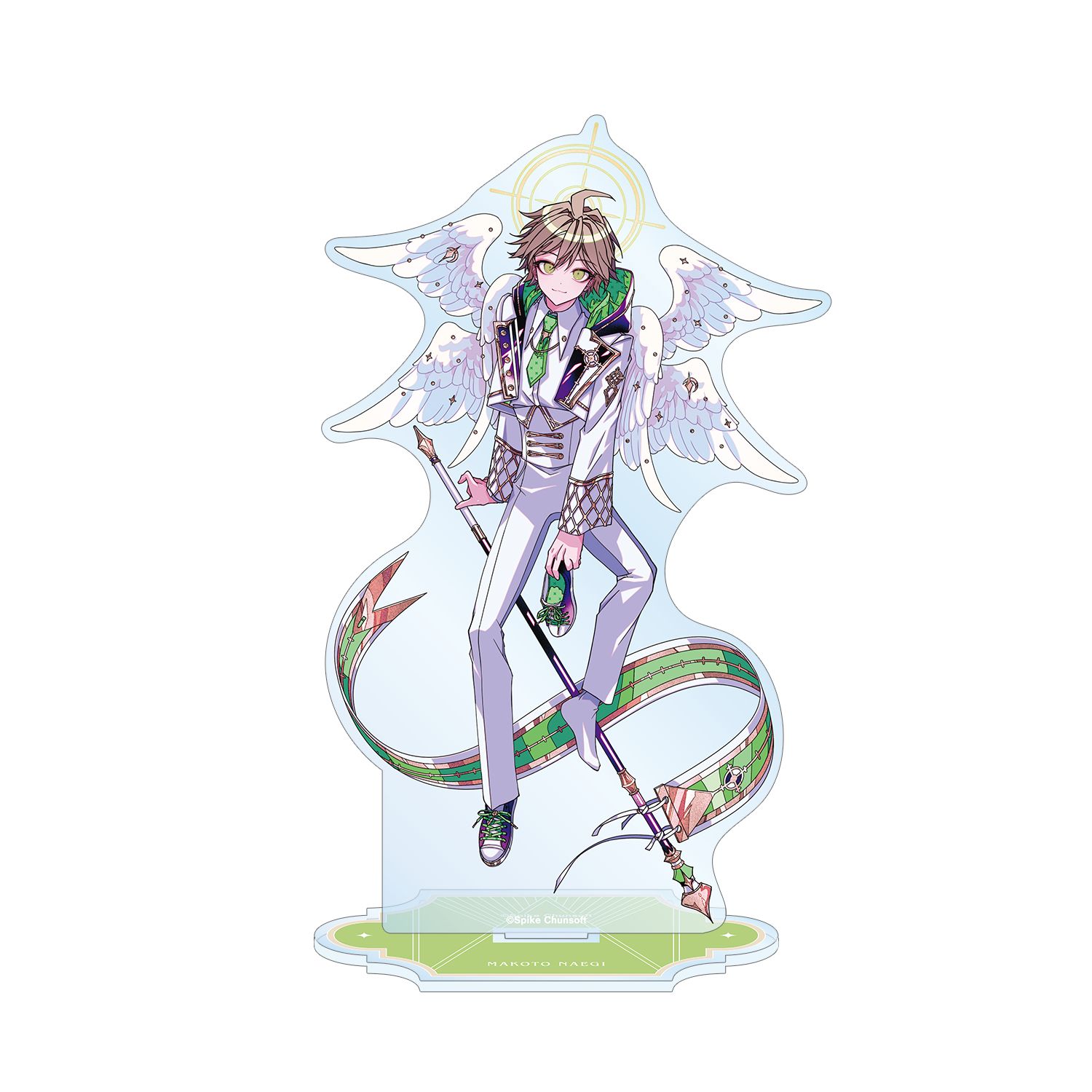 ダンガンロンパシリーズ めつぶしあんこさんイラスト 苗木 誠 天使と悪魔ver. BIGアクリルスタンド 图片 5 | AniSmile