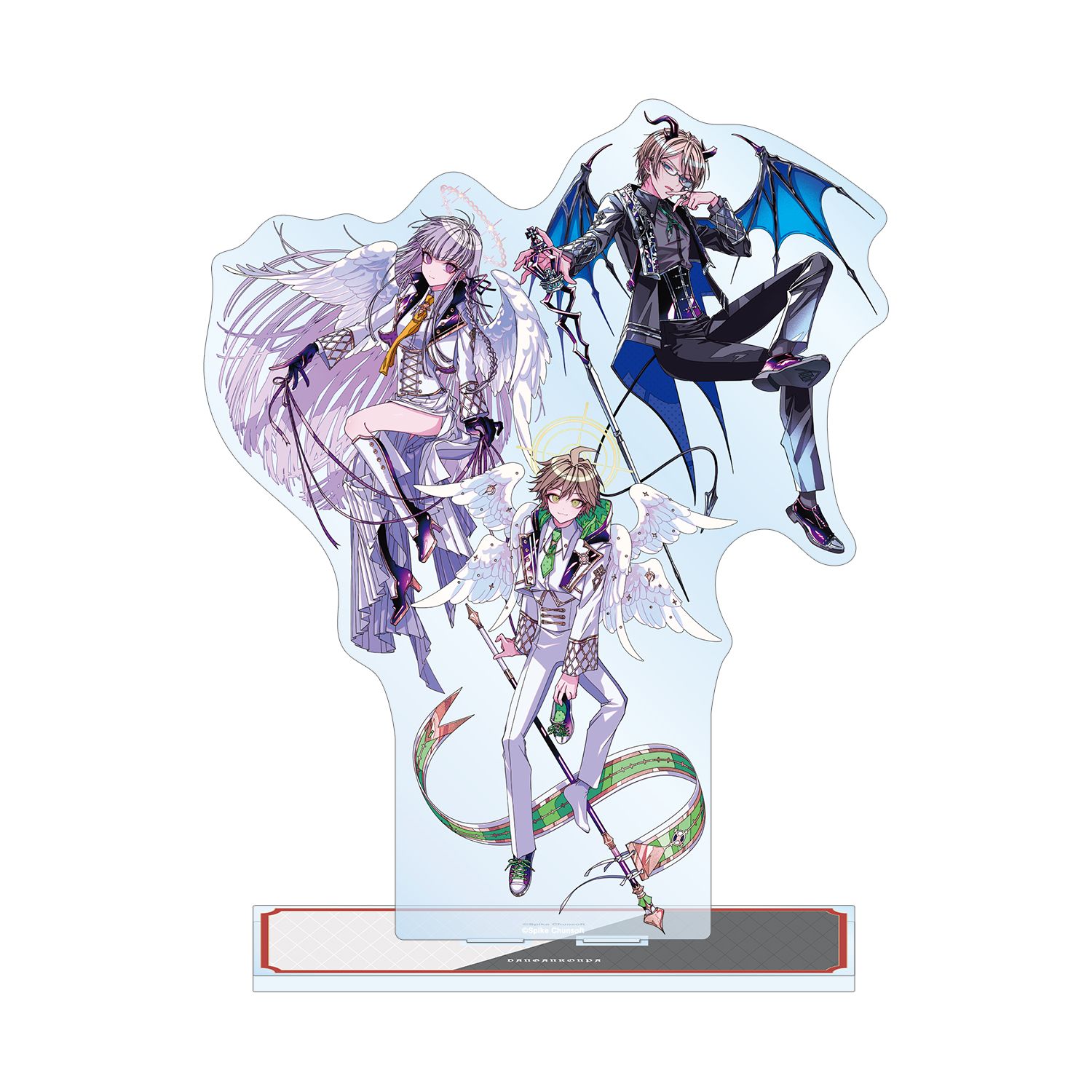 ダンガンロンパシリーズ めつぶしあんこさんイラスト 集合 A 天使と悪魔ver. BIGアクリルスタンド 图片 5 | AniSmile
