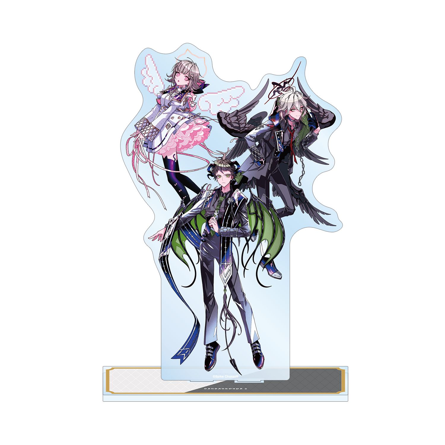 ダンガンロンパシリーズ めつぶしあんこさんイラスト 集合 B 天使と悪魔ver. BIGアクリルスタンド 图片 6 | AniSmile