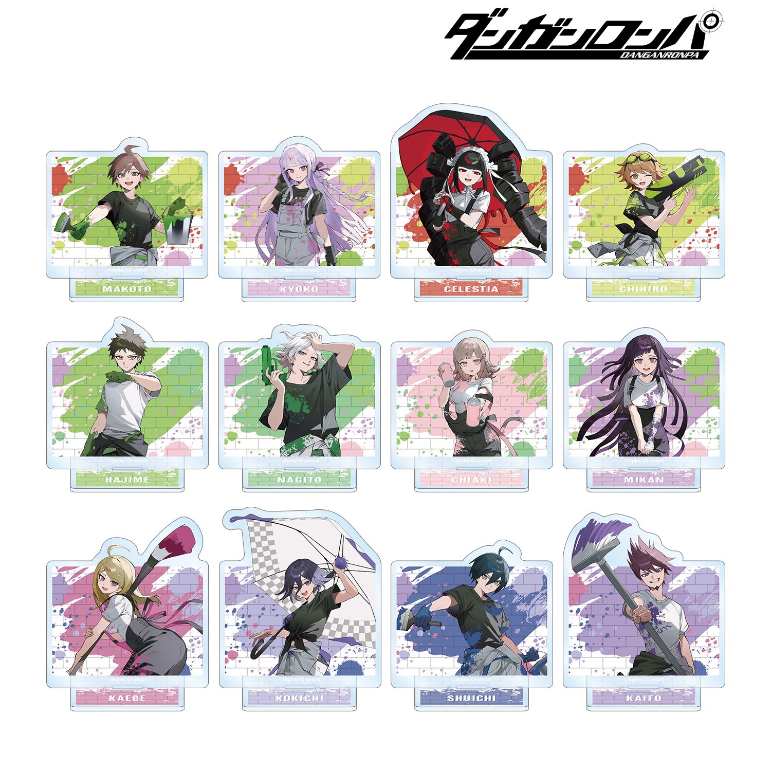 ダンガンロンパシリーズ さくしゃ2さんイラスト ペイントスタイルver. トレーディングアクリルスタンド(単位/単品) 图片 5 | AniSmile
