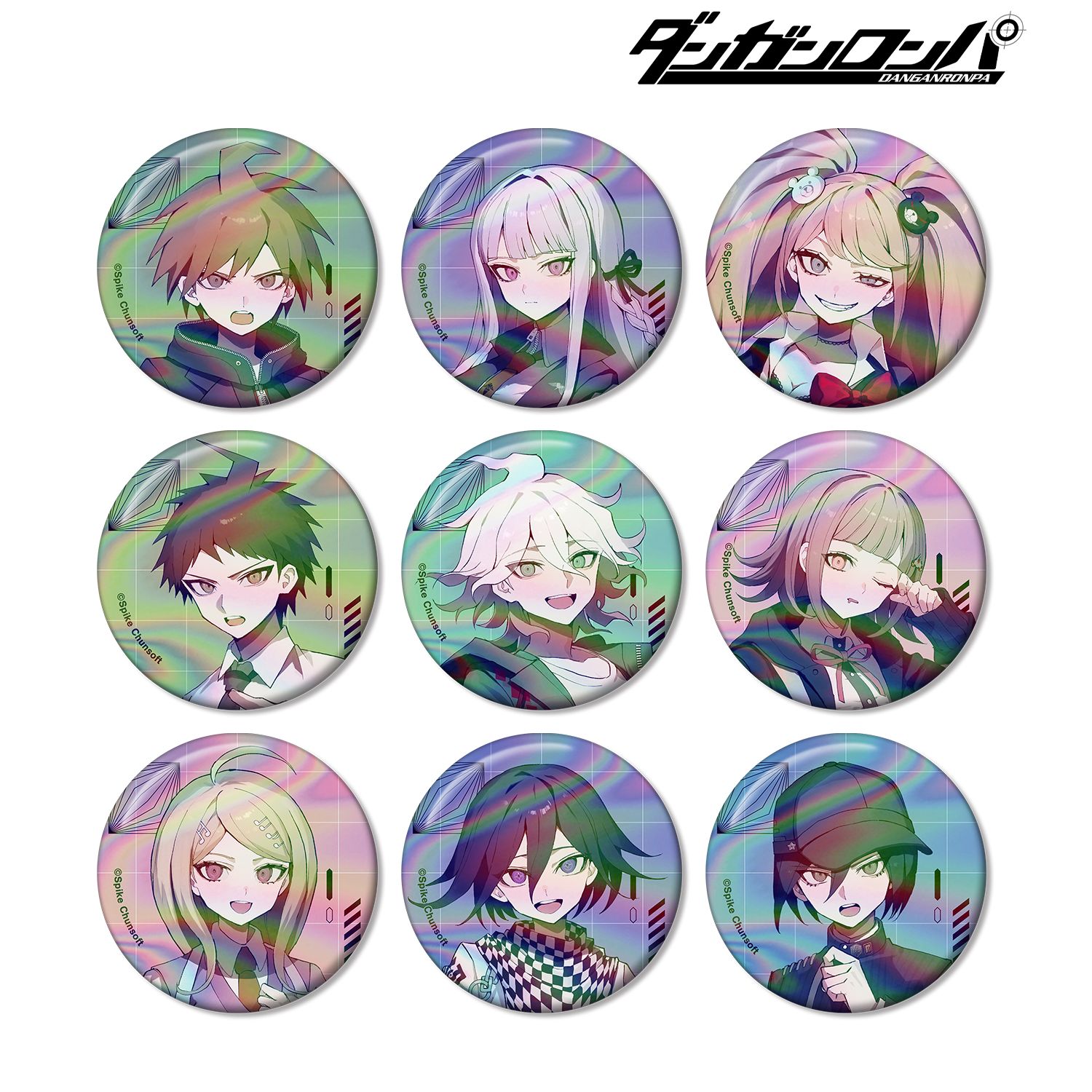 ダンガンロンパシリーズ さくしゃ2さんイラスト トレーディングオーロラ缶バッジ(単位/単品) 图片 5 | AniSmile