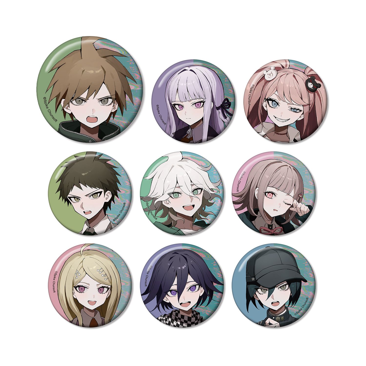 ダンガンロンパシリーズ 描き起こし Art by さくしゃ2 トレーディング缶バッジ(単位/単品) 图片 4 | AniSmile