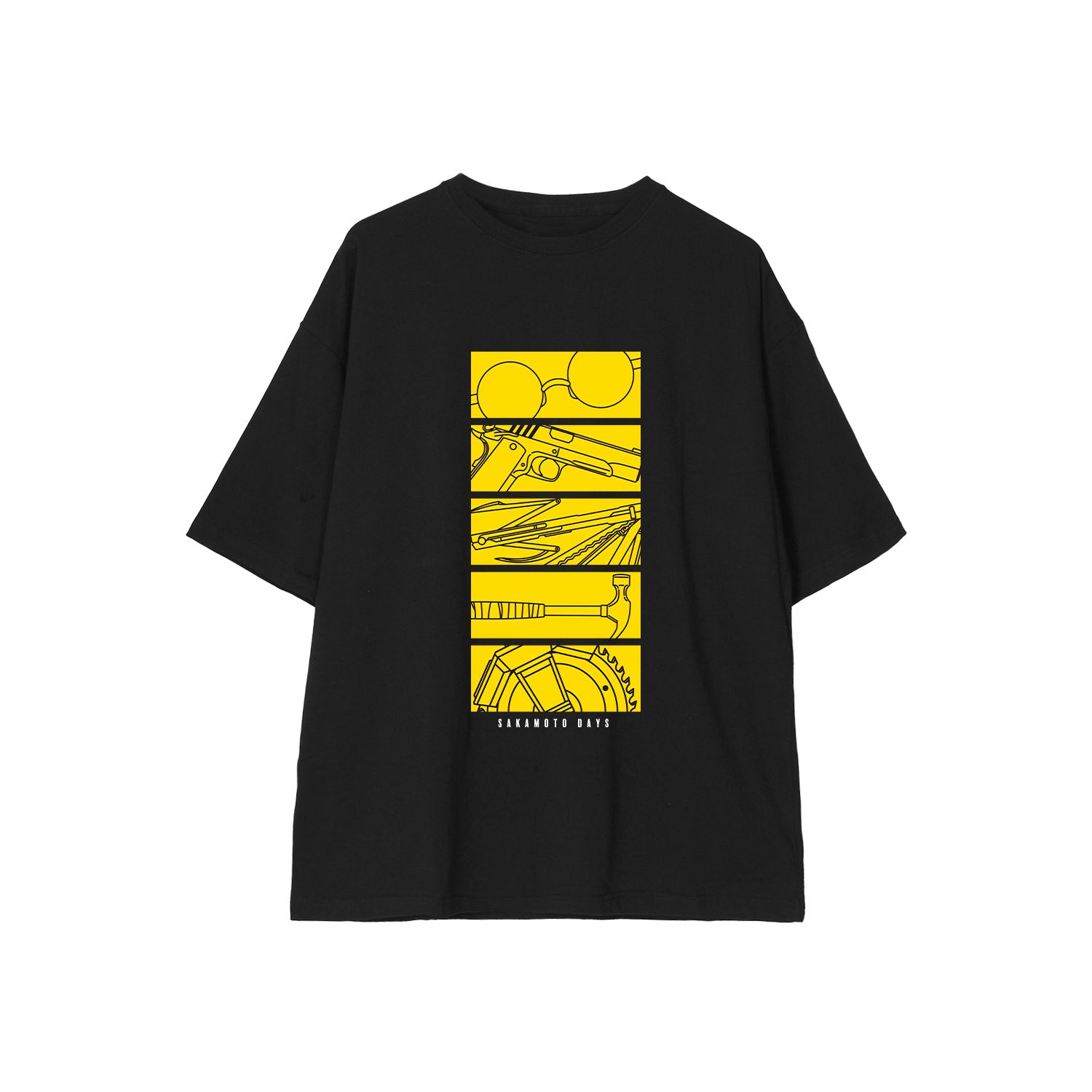 TVアニメ『SAKAMOTO DAYS』 モチーフ BIGシルエットTシャツユニセックス(サイズ/S) - 公式商品画像 | AniSmile