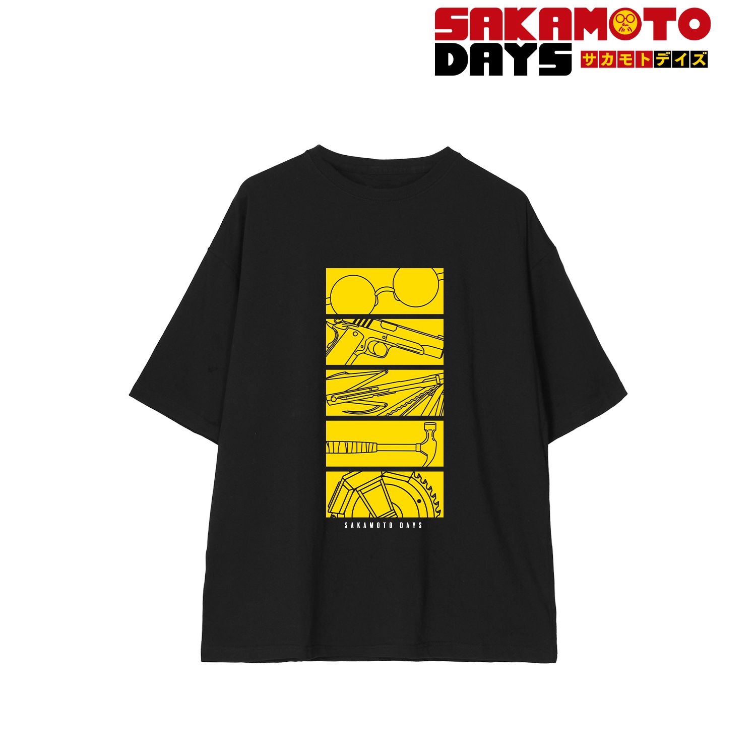 TVアニメ『SAKAMOTO DAYS』 モチーフ BIGシルエットTシャツユニセックス(サイズ/S) 画像 2 | AniSmile