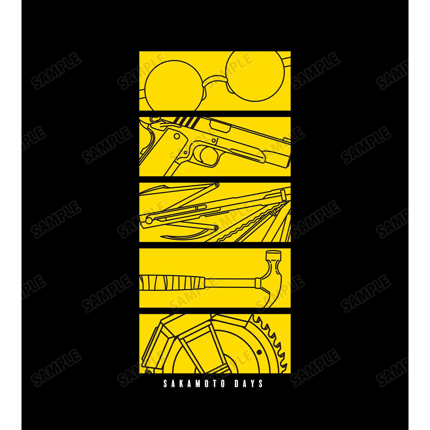TVアニメ『SAKAMOTO DAYS』 モチーフ BIGシルエットTシャツユニセックス(サイズ/S) 画像 3 | AniSmile