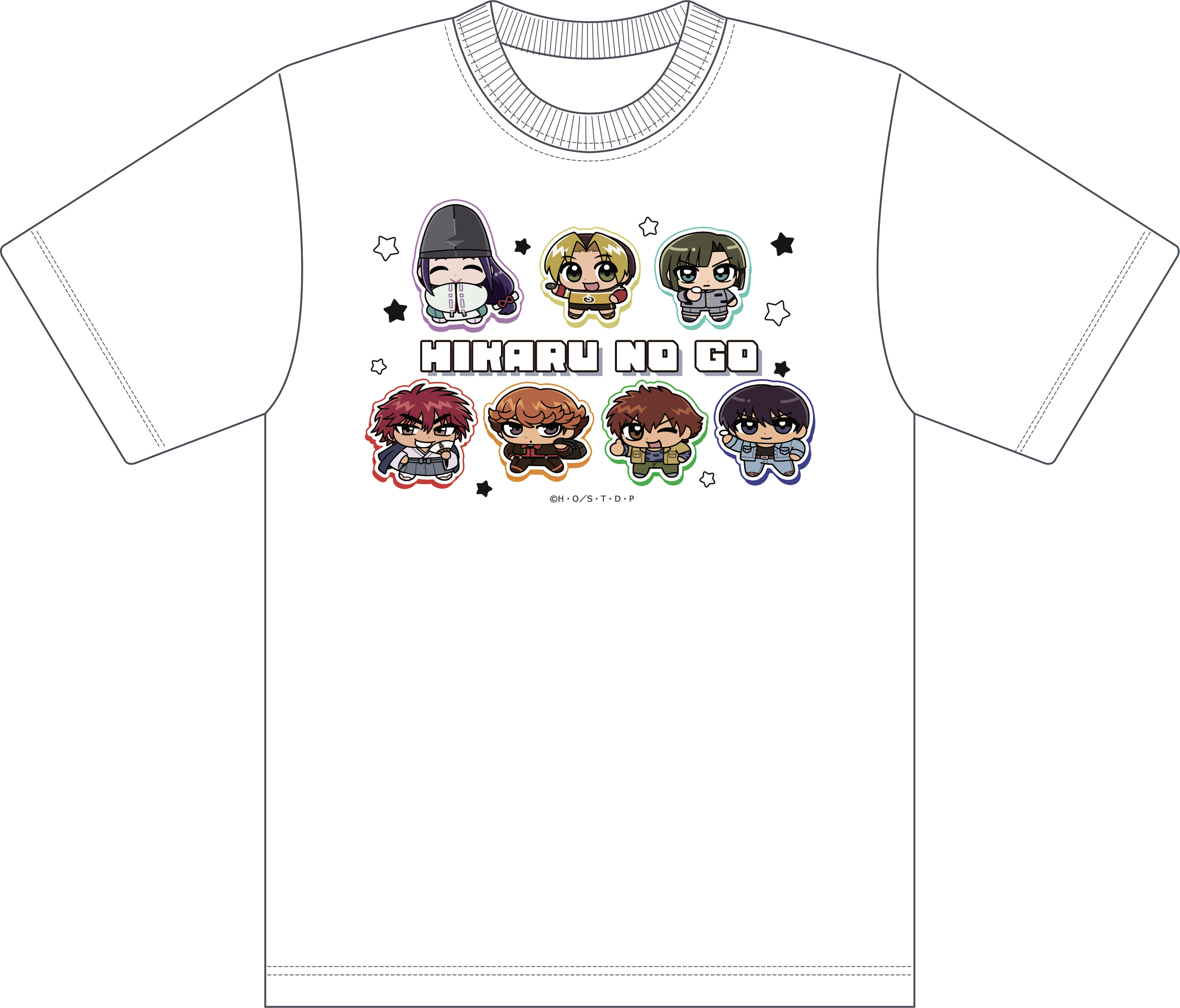 ヒカルの碁 【描き起こし】Tシャツ - AniSmile