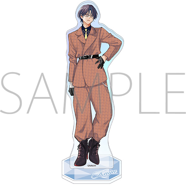 春の嵐とモンスター オーロラアクリルスタンド/天峰 栢 B - official product image | AniSmile