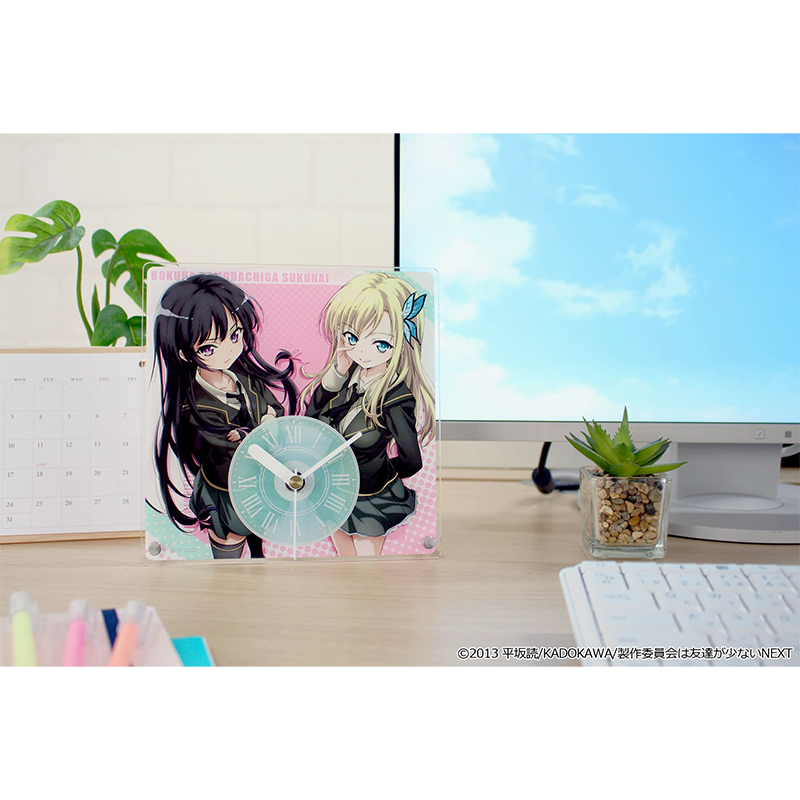 僕は友達が少ない アクリル置時計 Image 3 | AniSmile
