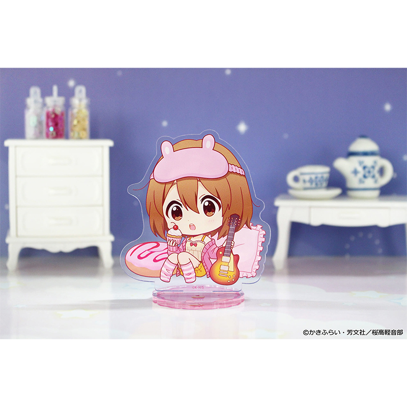 けいおん! ぷちちょこアクリルスタンド【平沢唯】パジャマver. Image 2 | AniSmile