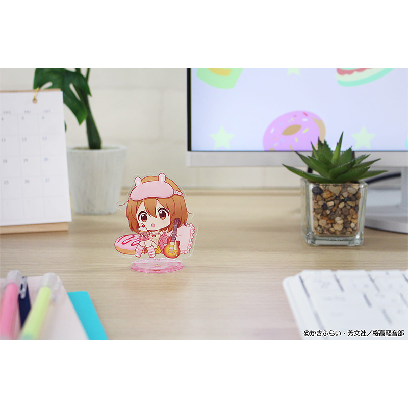 けいおん! ぷちちょこアクリルスタンド【平沢唯】パジャマver. Image 3 | AniSmile