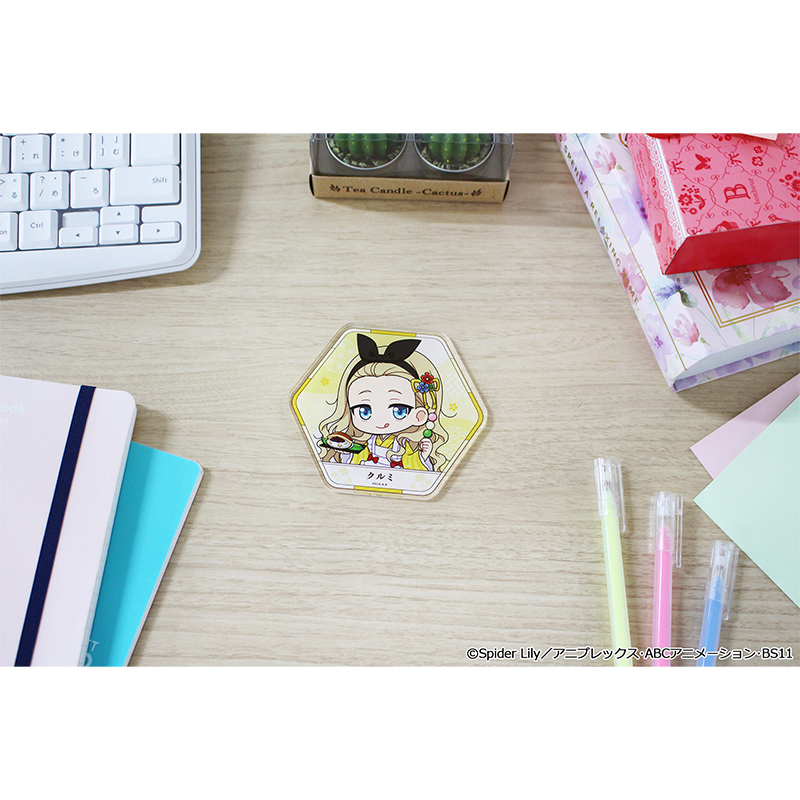 リコリス・リコイル ぷちちょこアクリルコースター【クルミ】和メイドver. Image 3 | AniSmile