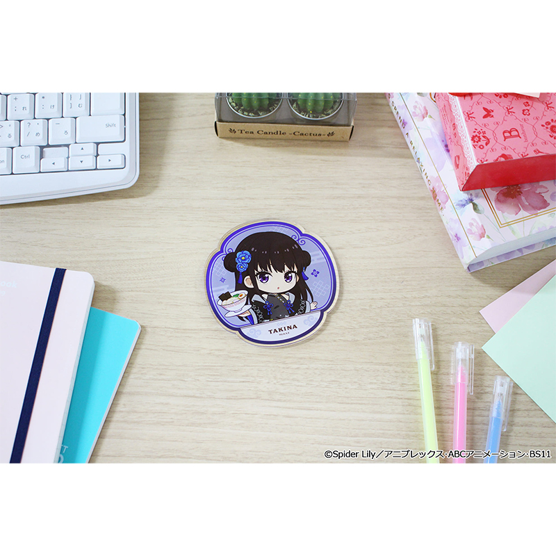 リコリス・リコイル ぷちちょこアクリルコースター【井ノ上たきな】チャイナver. Image 3 | AniSmile