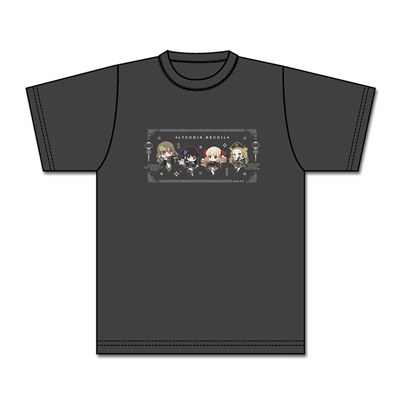 リコリス・リコイル ぷちちょこグラフィックTシャツ チャイナver. - AniSmile