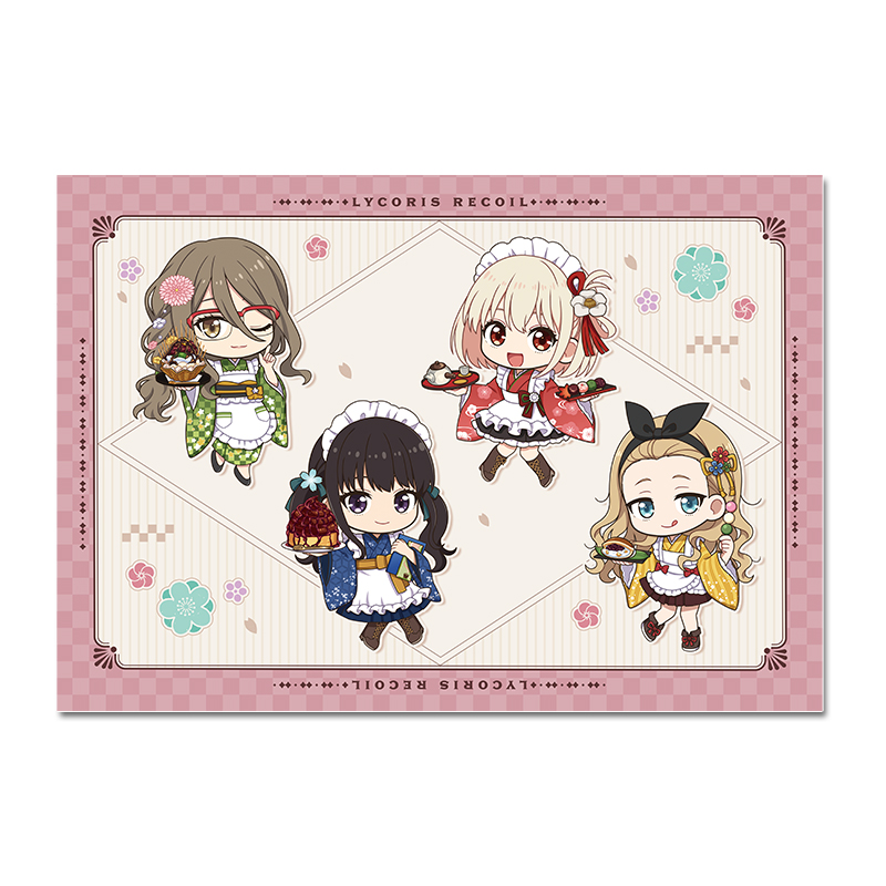 リコリス・リコイル ぷちちょこブランケット 和メイドver. - AniSmile