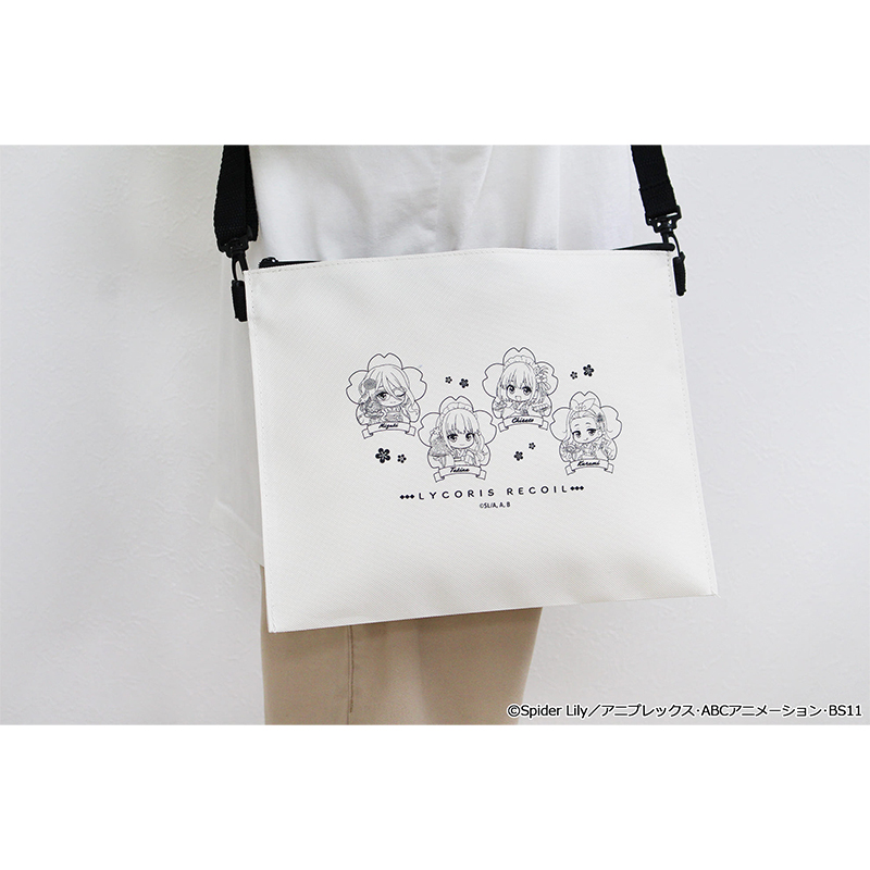リコリス・リコイル ぷちちょこ2WAYサコッシュ 和メイドver. Image 3 | AniSmile