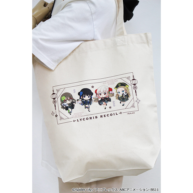 リコリス・リコイル ぷちちょこキャンバストートバッグ チャイナver. Image 2 | AniSmile