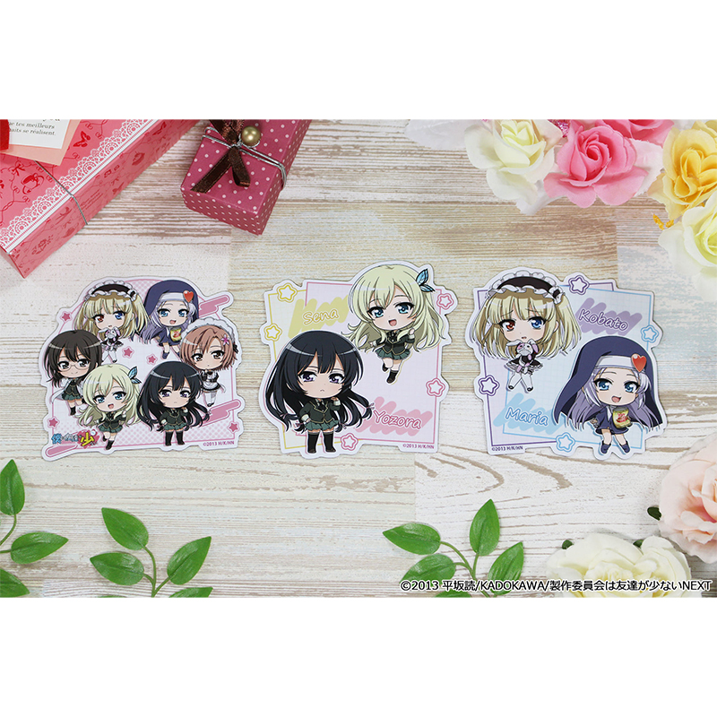 僕は友達が少ない ぷちちょこマグネットステッカー【B】 图片 4 | AniSmile