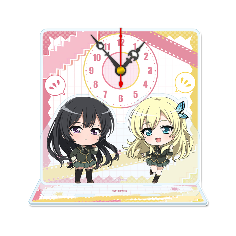 僕は友達が少ない ぷちちょこミニアクリル置時計【夜空&星奈】 - AniSmile