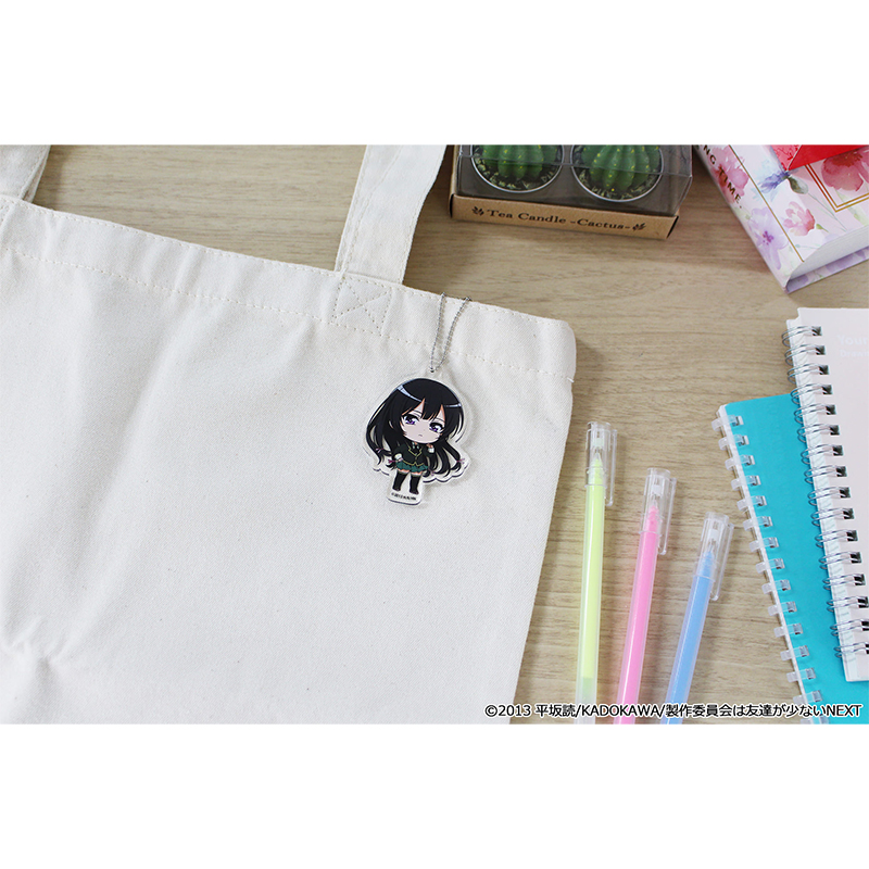 僕は友達が少ない ぷちちょこミニアクリルキーホルダー【三日月夜空】 Image 3 | AniSmile