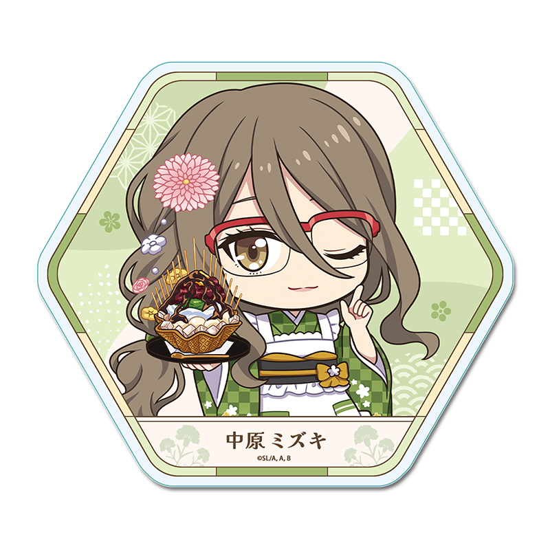 リコリス・リコイル ぷちちょこアクリルコースター【中原ミズキ】和メイドver. Image 2 | AniSmile