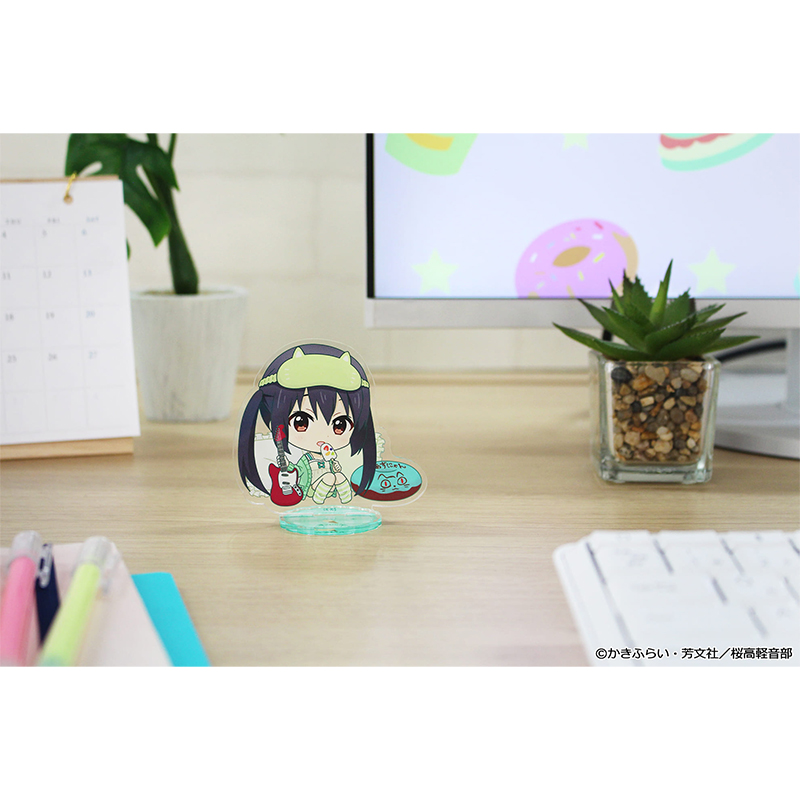 けいおん! ぷちちょこアクリルスタンド【中野梓】パジャマver. Image 3 | AniSmile