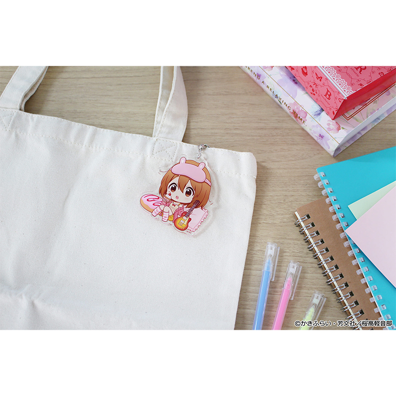 けいおん! ぷちちょこアクリルキーホルダー【平沢唯】パジャマver. Image 3 | AniSmile