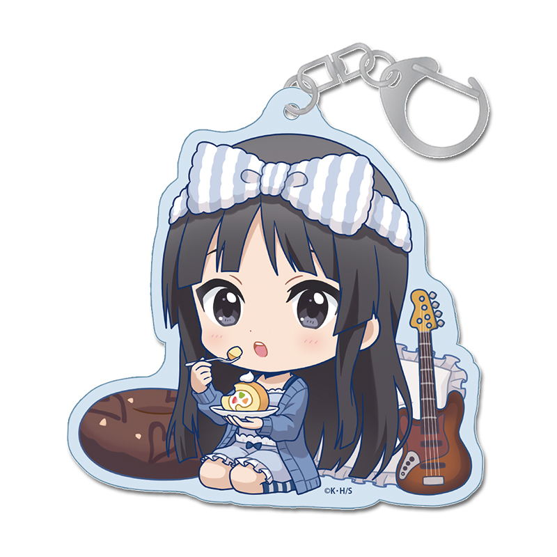 けいおん! ぷちちょこアクリルキーホルダー【秋山澪】パジャマver. - AniSmile