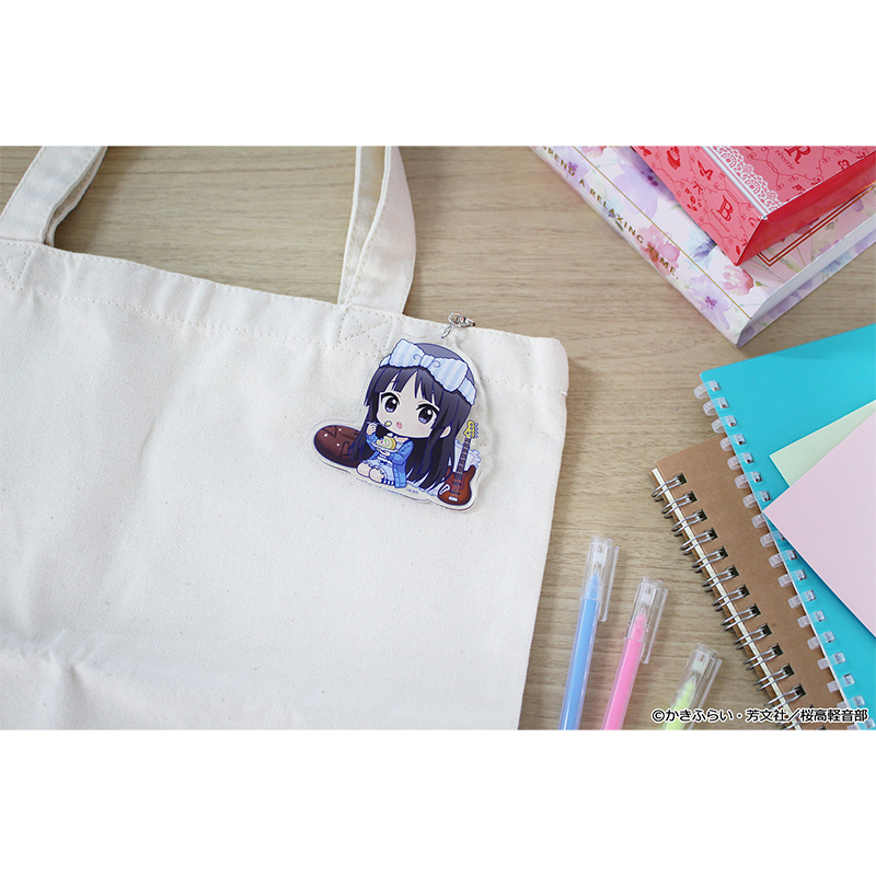 けいおん! ぷちちょこアクリルキーホルダー【秋山澪】パジャマver. Image 3 | AniSmile