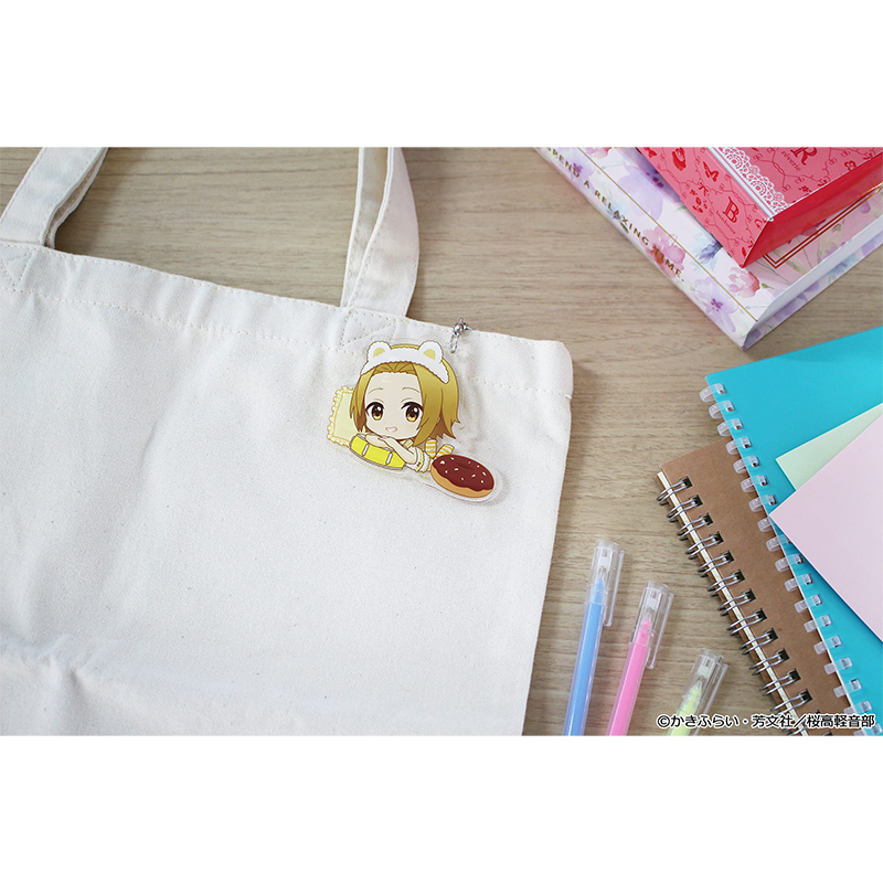 けいおん! ぷちちょこアクリルキーホルダー【田井中律】パジャマver. Image 3 | AniSmile