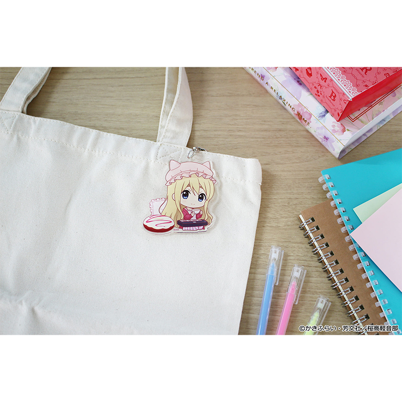 けいおん! ぷちちょこアクリルキーホルダー【琴吹紬】パジャマver. Image 3 | AniSmile