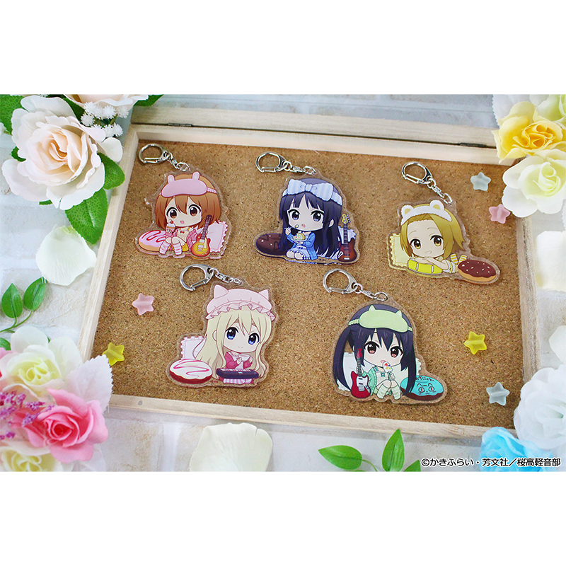 けいおん! ぷちちょこアクリルキーホルダー【琴吹紬】パジャマver. Image 4 | AniSmile