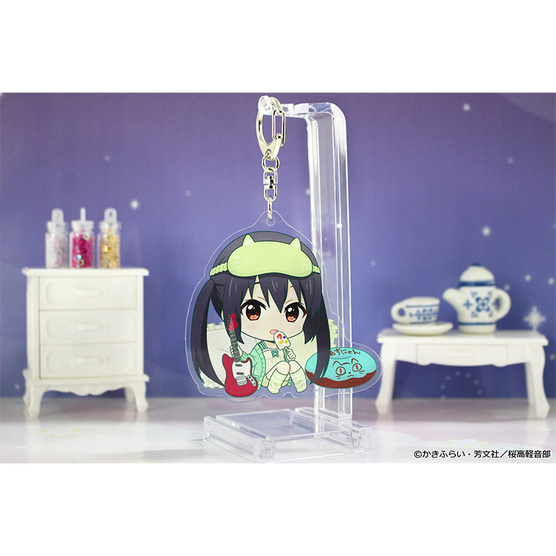けいおん! ぷちちょこアクリルキーホルダー【中野梓】パジャマver. Image 2 | AniSmile