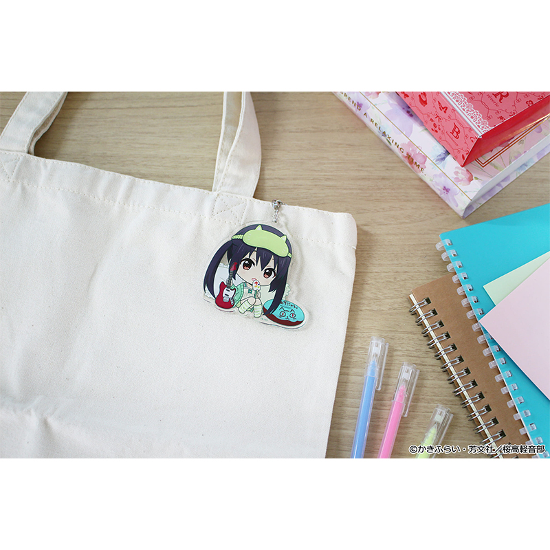 けいおん! ぷちちょこアクリルキーホルダー【中野梓】パジャマver. Image 3 | AniSmile
