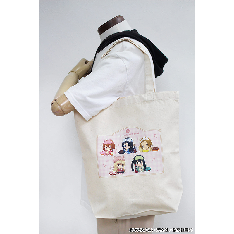 けいおん! ぷちちょこキャンバストートバッグ パジャマver. Image 3 | AniSmile