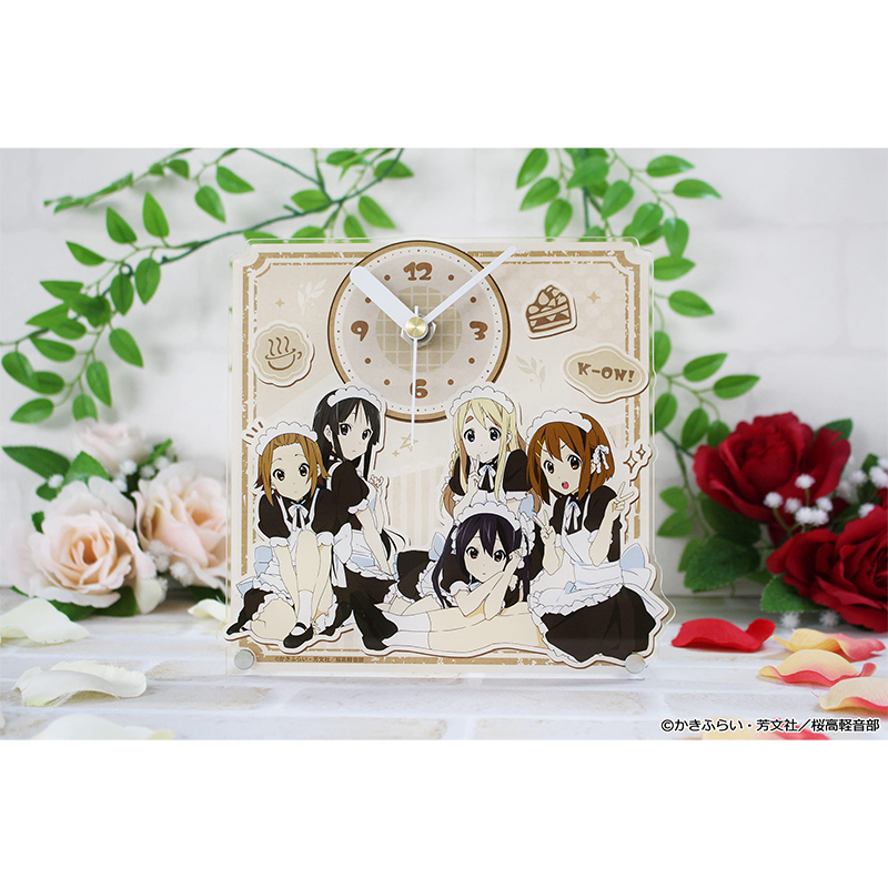 けいおん! アクリル置時計【メイド】 Image 2 | AniSmile
